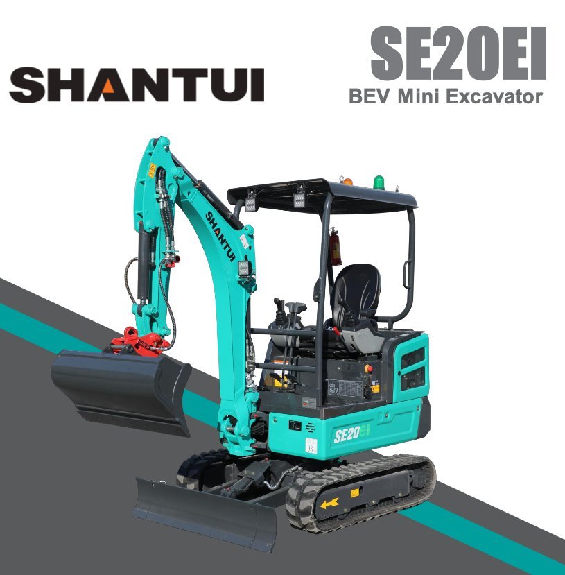 SHANTUI SE20EI BEV electric mini excavator