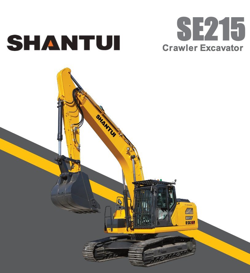 SHANTUI SE215 crawler excavator
