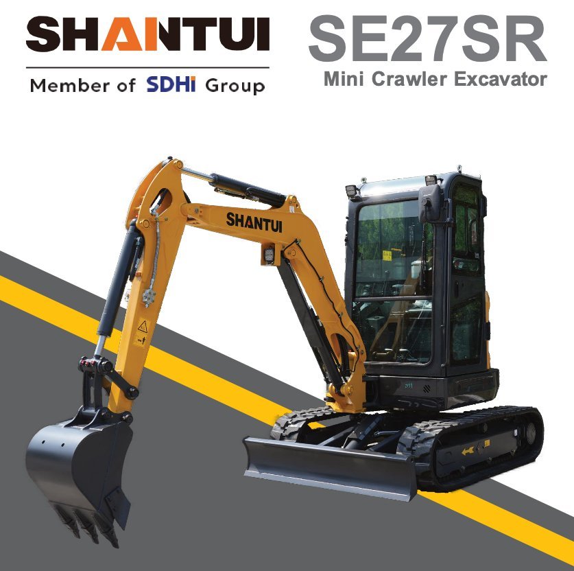 SHANTUI SE27SR mini crawler excavator