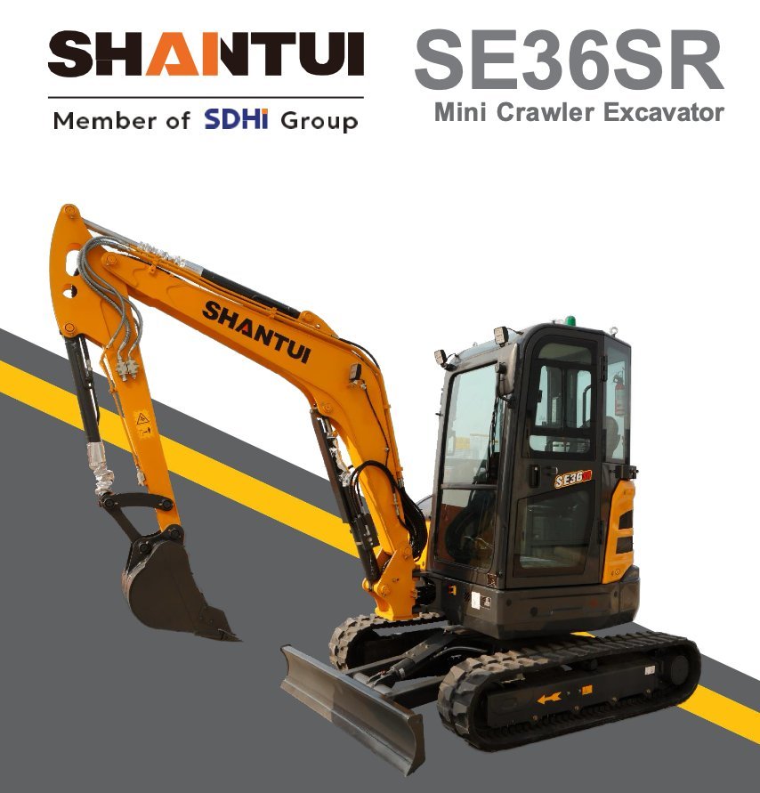 SHANTUI SE36SR mini crawler excavator