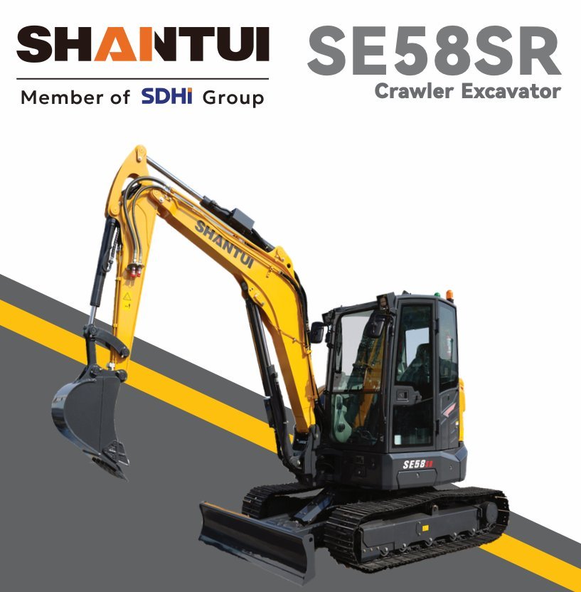 SHANTUI SE58SR crawler excavator