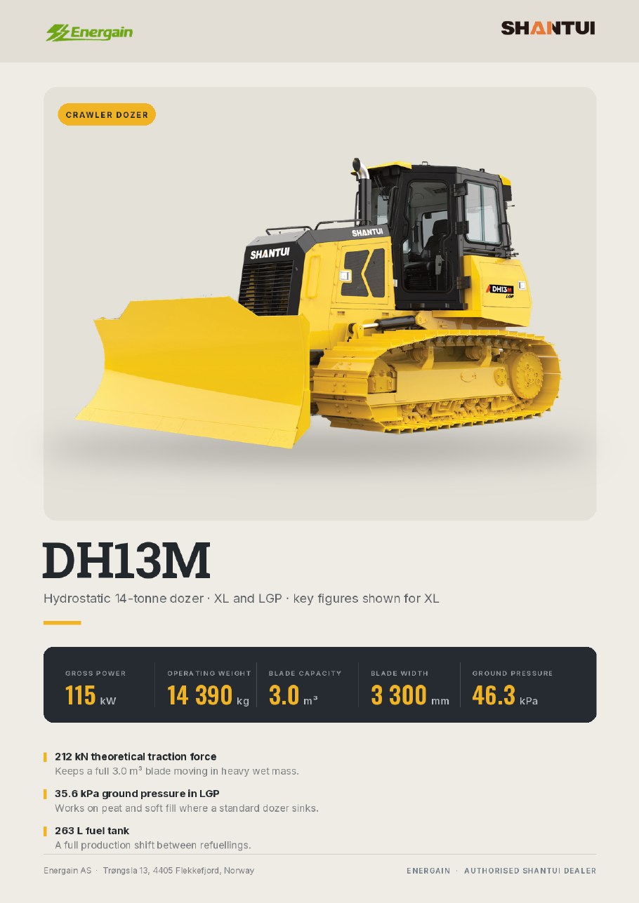 SHANTUI DH13M dozer