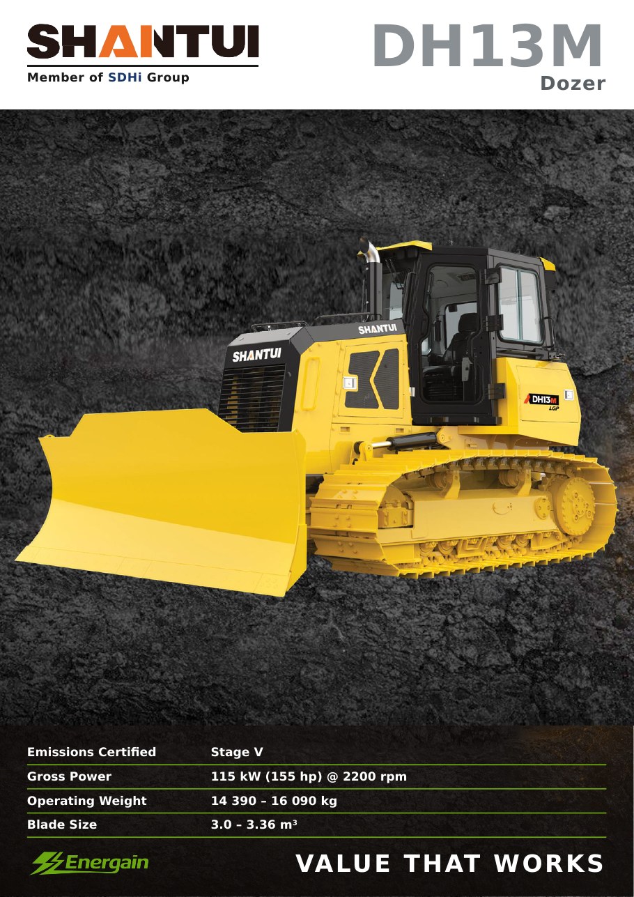 SHANTUI DH13M dozer