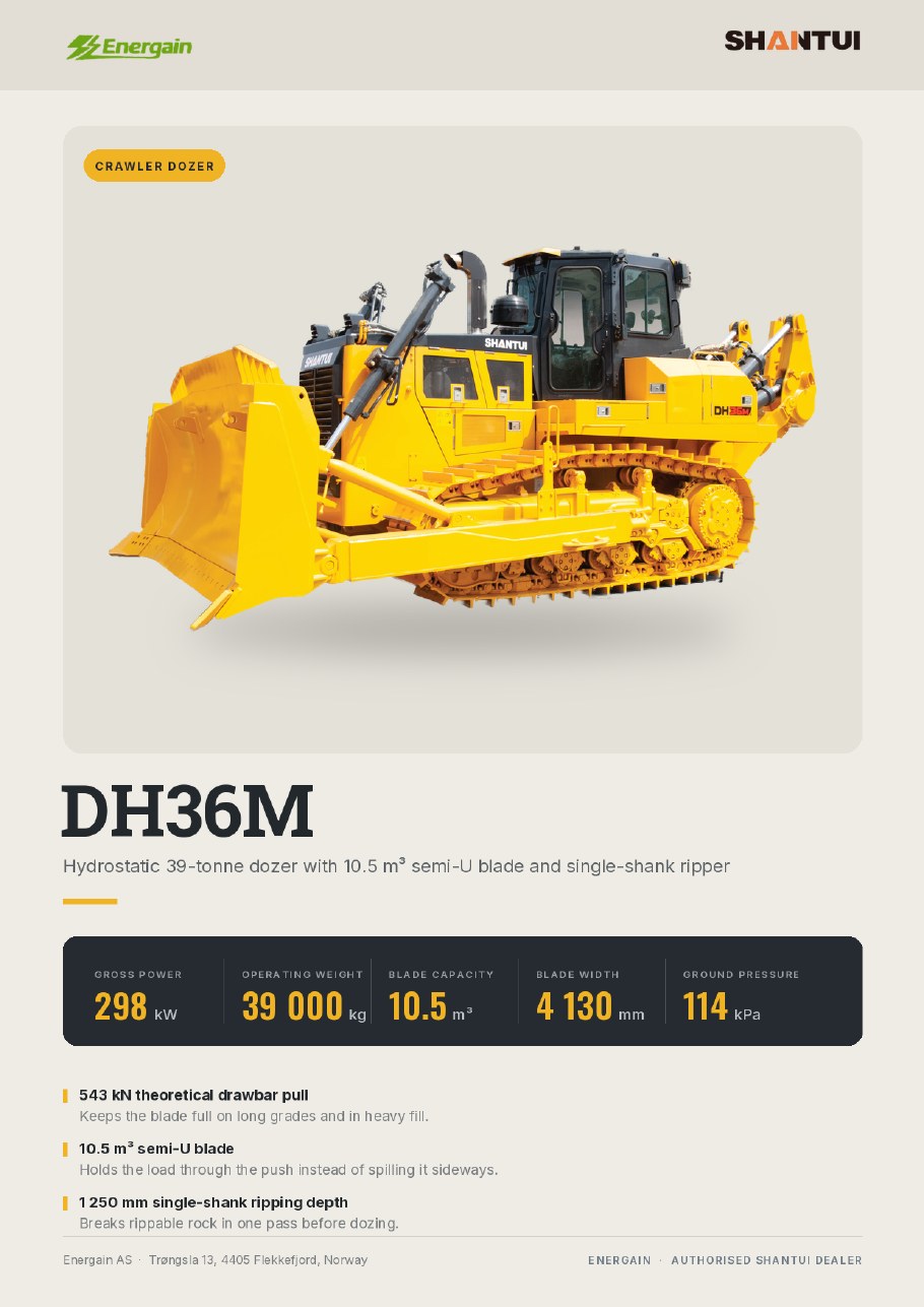 SHANTUI DH36M dozer