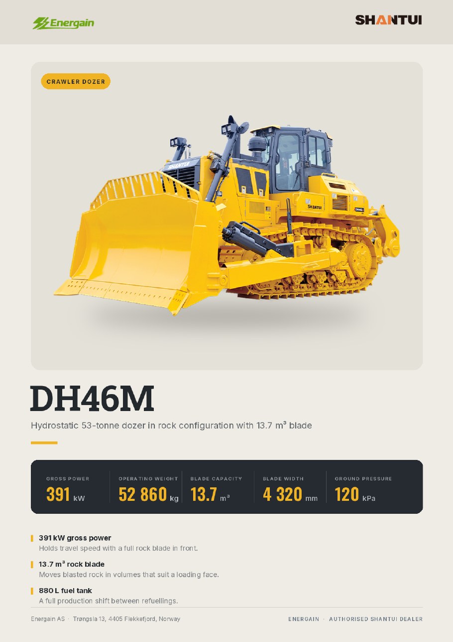 SHANTUI DH46M dozer